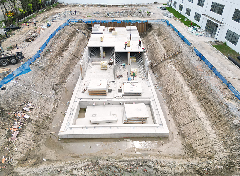 預(yù)制混凝土裝配式水池